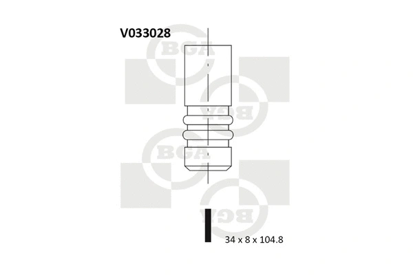 Intake Valve (V033028)