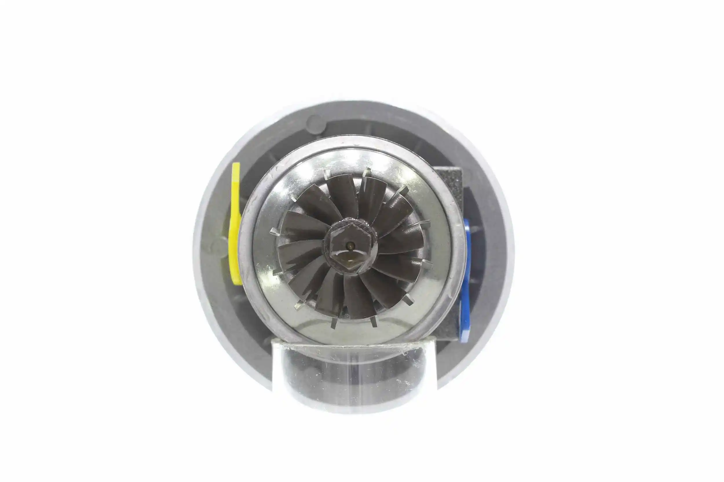 Core assembly, turbocharger