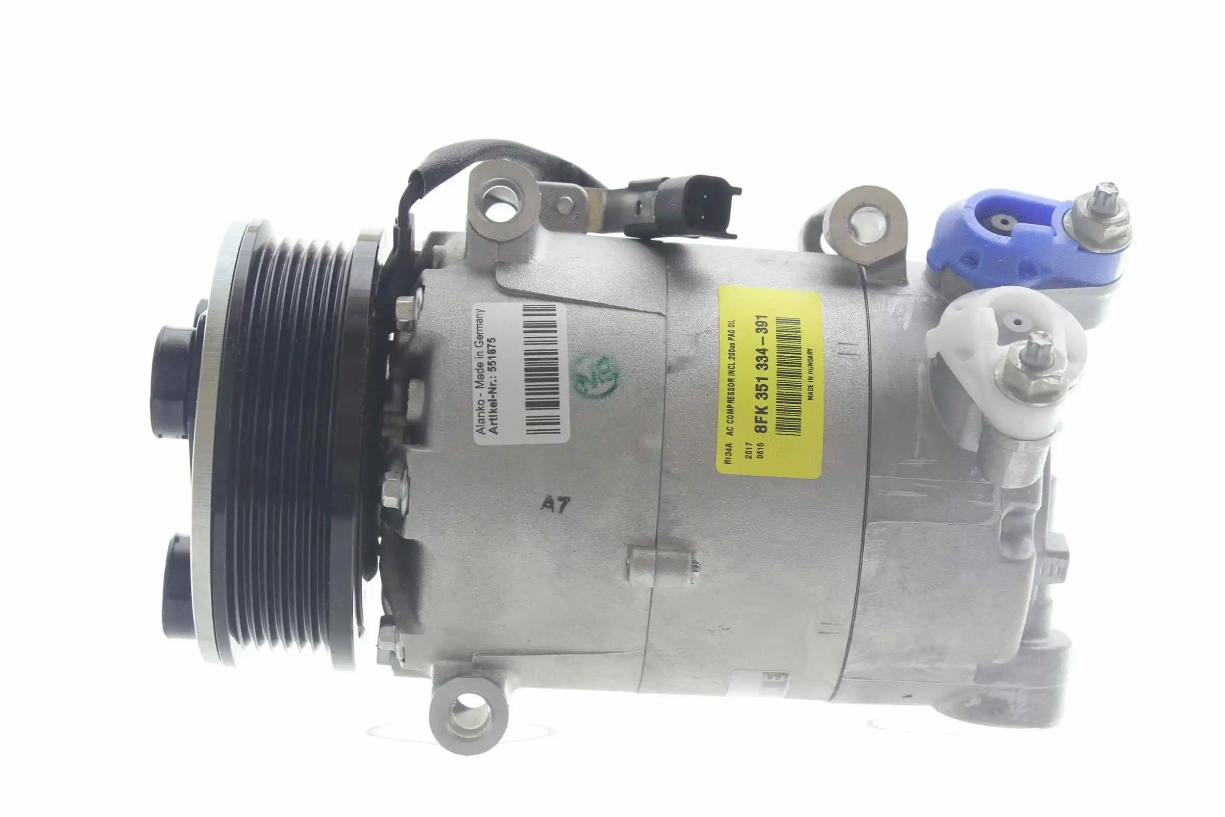 Compressor, air conditioning
