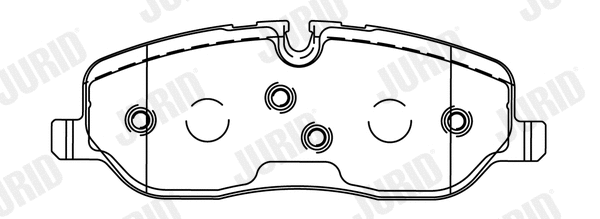 Brake Pad Set, disc brake (572521J)