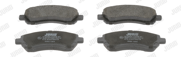 Brake Pad Set, disc brake (572566J)