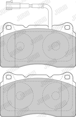 Brake Pad Set, disc brake (573637J)