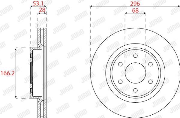 Brake Disc (563290JC)