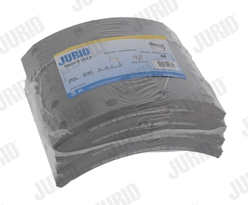 Brake Lining Kit, drum brake