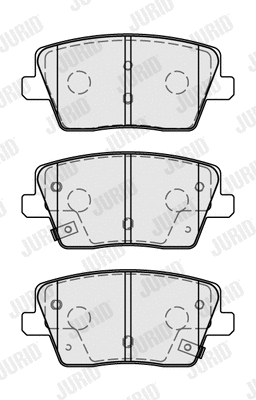 Brake Pad Set, disc brake (573875J)