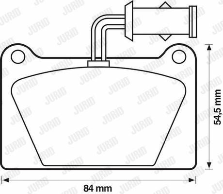 Brake Pad Set, disc brake (571294J)