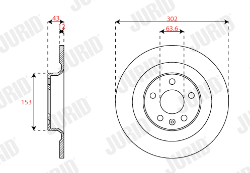 Brake Disc (563294JC)