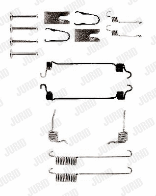 Accessory Kit, brake shoes (771286J)