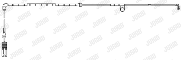 Warning Contact, brake pad wear (581520)