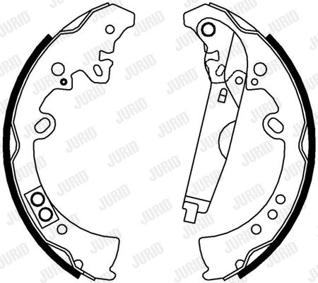 Brake Shoe Set (362486J)