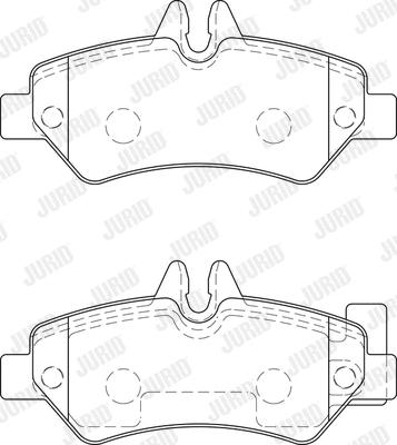 Brake Pad Set, disc brake (2919009560)