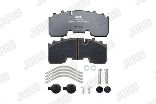 Brake Pad Set, disc brake (2926505390)