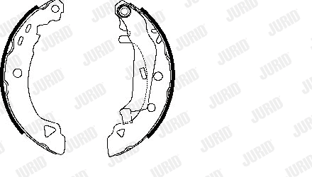 Brake Shoe Set (361052J)