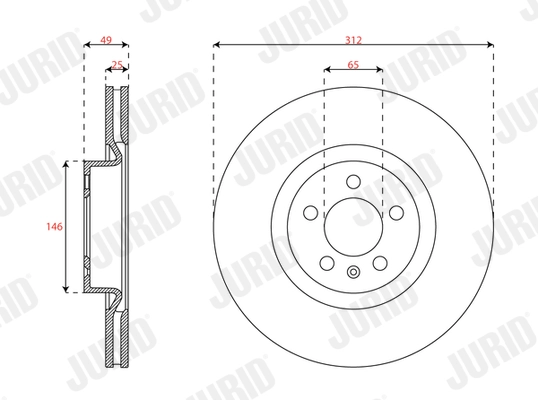Brake Disc (563724JC)