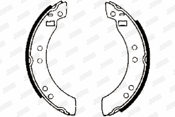 Brake Shoe Set (361168J)