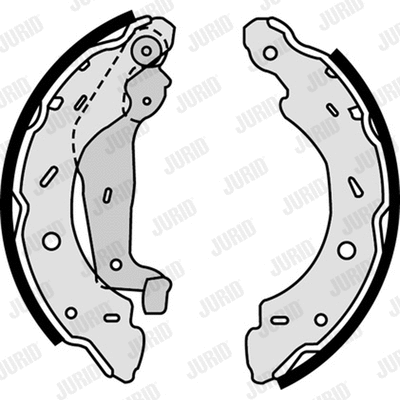 Brake Shoe Set (362419J)