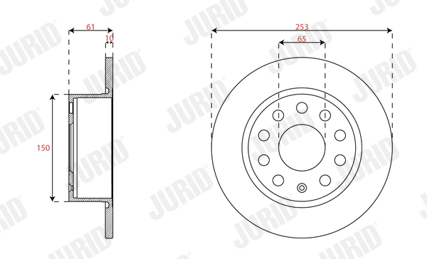 Brake Disc (563593JC)