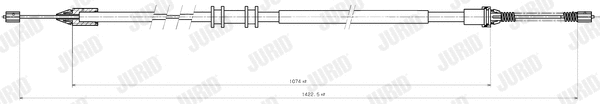 Cable Pull, parking brake (432857J)