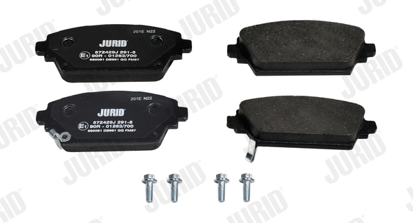 Brake Pad Set, disc brake (572429J)