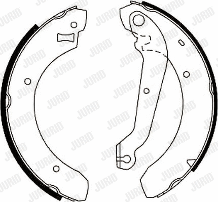 Brake Shoe Set (362235J)