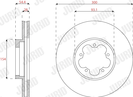 Brake Disc (563306J)