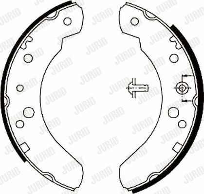 Brake Shoe Set (361419J)