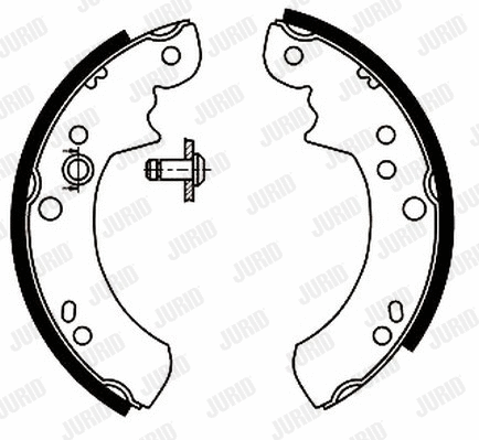 Brake Shoe Set (361420J)