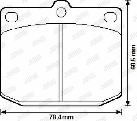Brake Pad Set, disc brake (572115J)