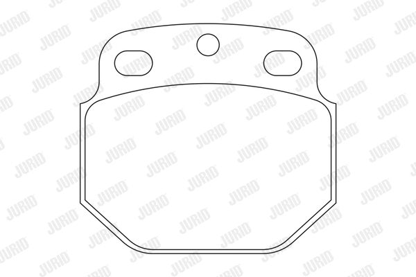 Brake Pad Set, disc brake (2968805440)