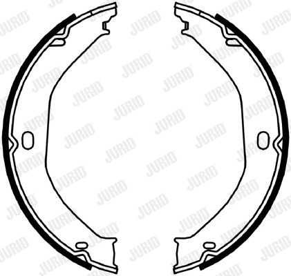 Brake Shoe Set, parking brake (362549J)