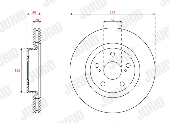 Brake Disc (563699JC)