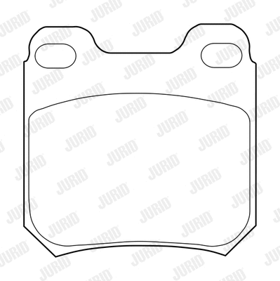 Brake Pad Set, disc brake (573709J)
