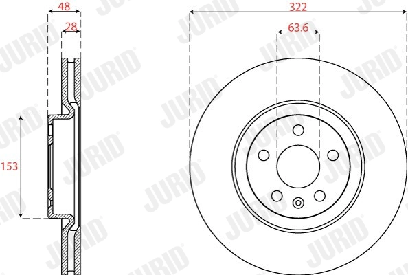 Brake Disc (563257JC-1)