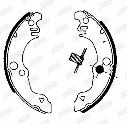 Brake Shoe Set (361153J)