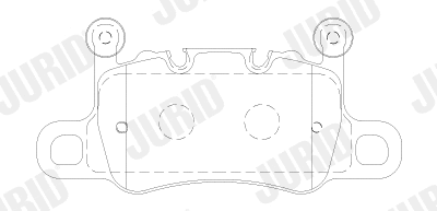 Brake Pad Set, disc brake (573810J)