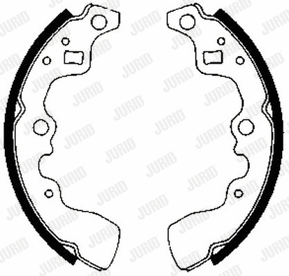 Brake Shoe Set (361532J)