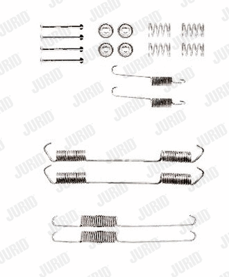 Accessory Kit, brake shoes (771145J)