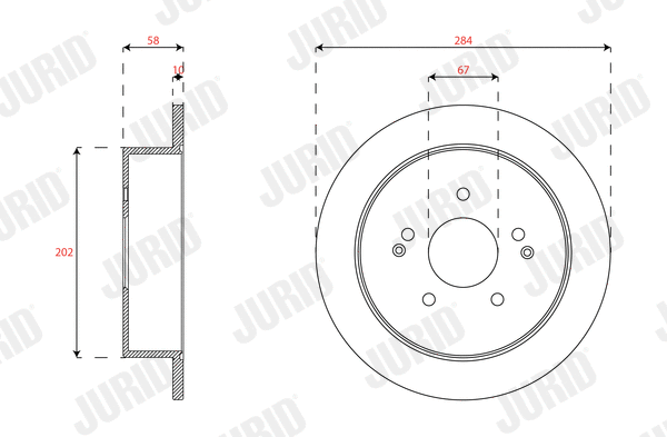 Brake Disc (563345JC)