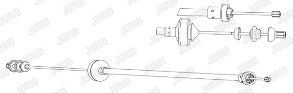 Cable Pull, clutch control (422656J)
