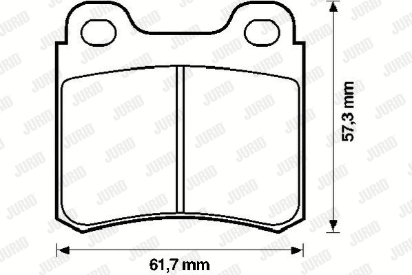 Brake Pad Set, disc brake (571388J)