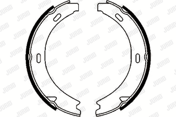 Brake Shoe Set, parking brake