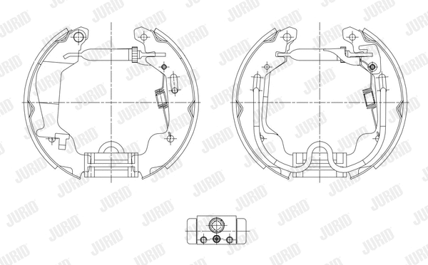 Brake Shoe Set (381432J)