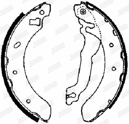 Brake Shoe Set (361557J)