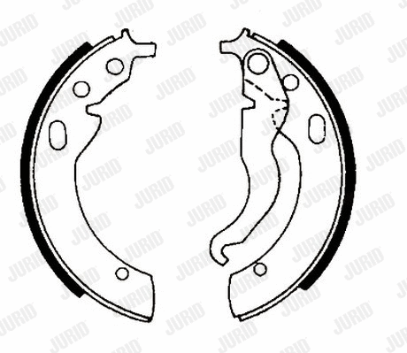 Brake Shoe Set (361029J)