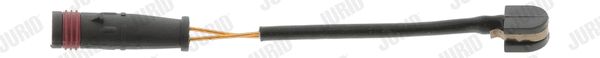 Warning Contact, brake pad wear