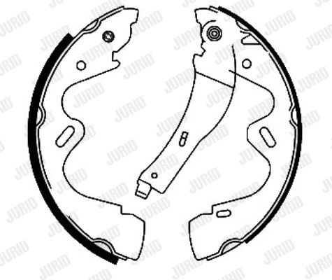 Brake Shoe Set (362467J)