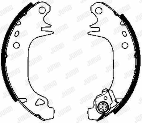 Brake Shoe Set (362252J)