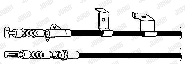 Cable Pull, parking brake (434373J)