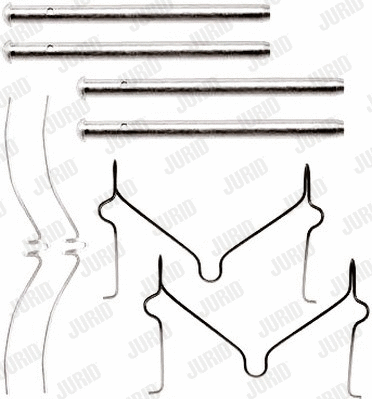 Accessory Kit, disc brake pad (792189J)