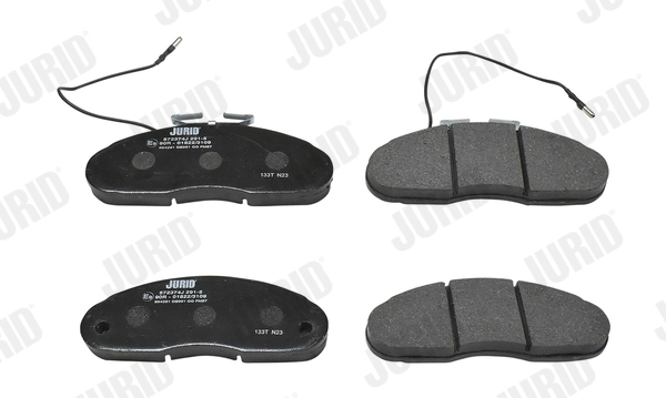 Brake Pad Set, disc brake (572374J)